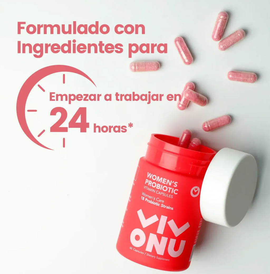 Vivonu Probioticos Mujer 60 Capsulas