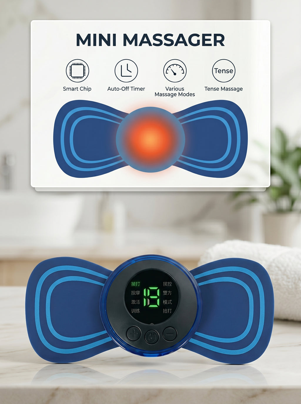 Alivix® Masajeador Portátil USB x2