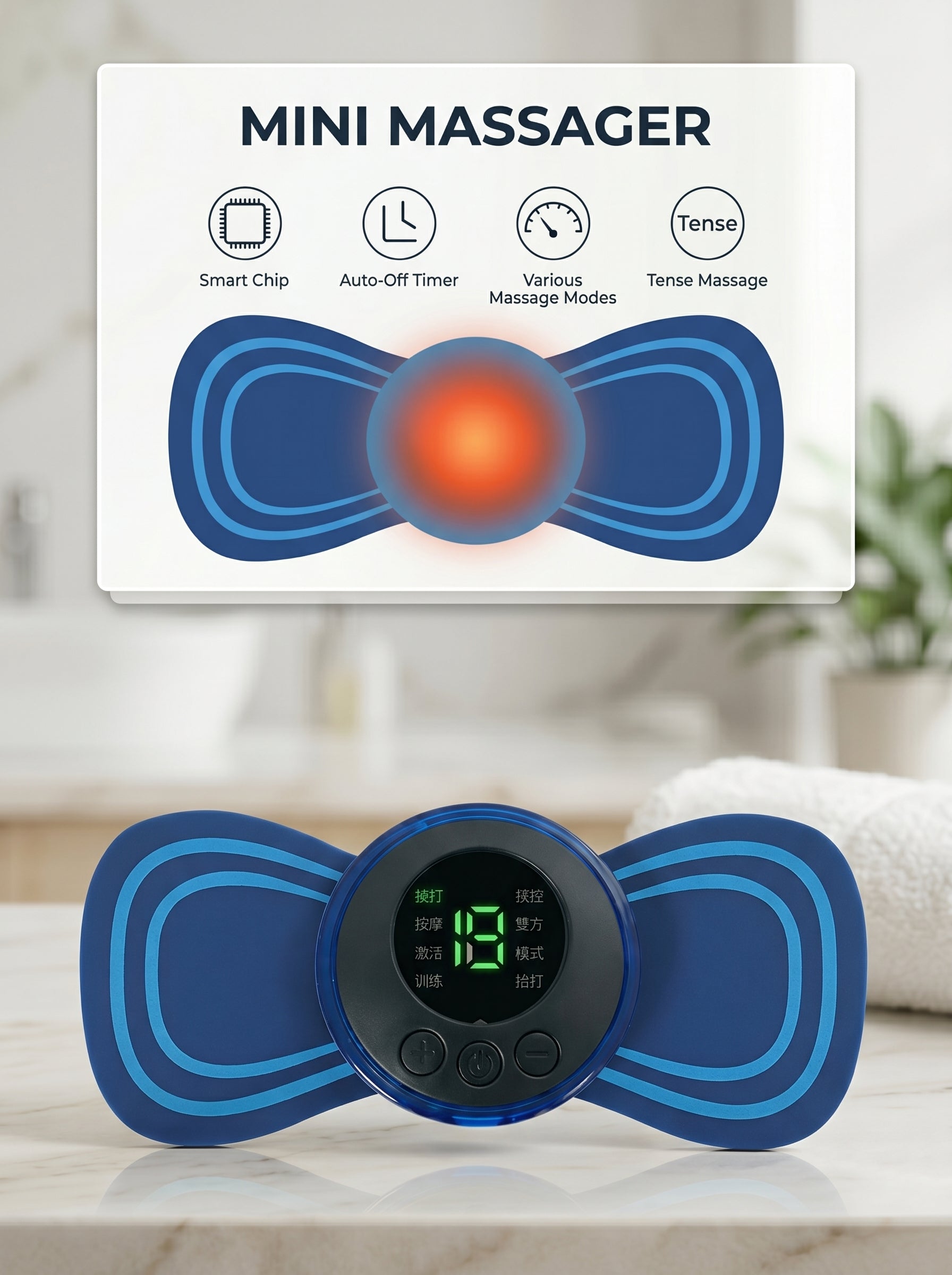 Alivix® Masajeador Portátil USB x2