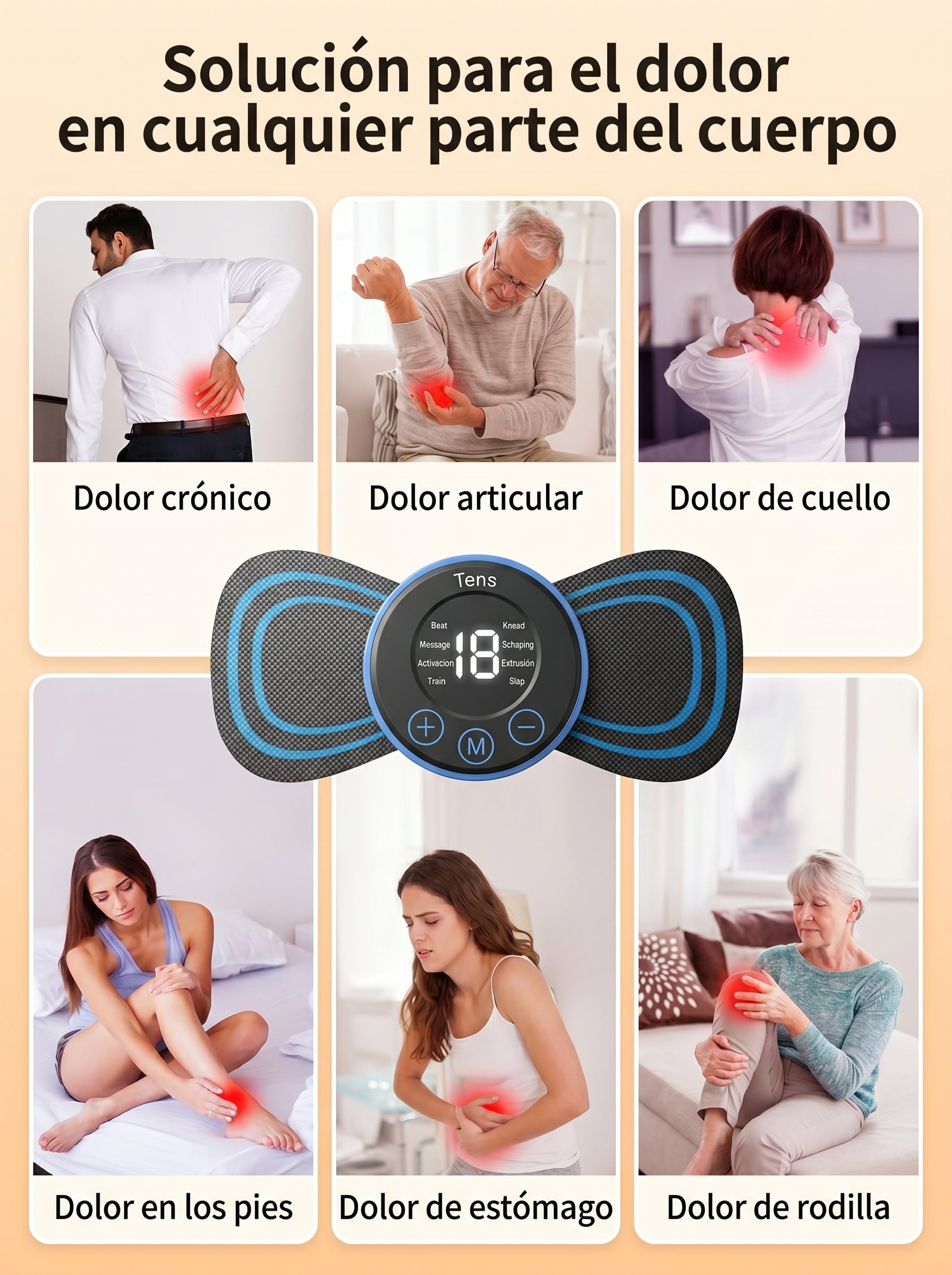 Alivix® Masajeador Portátil USB x2
