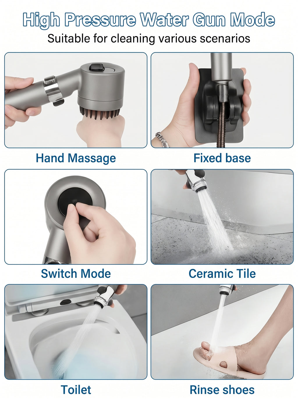 Regadera Ducha Masajeadora Baño