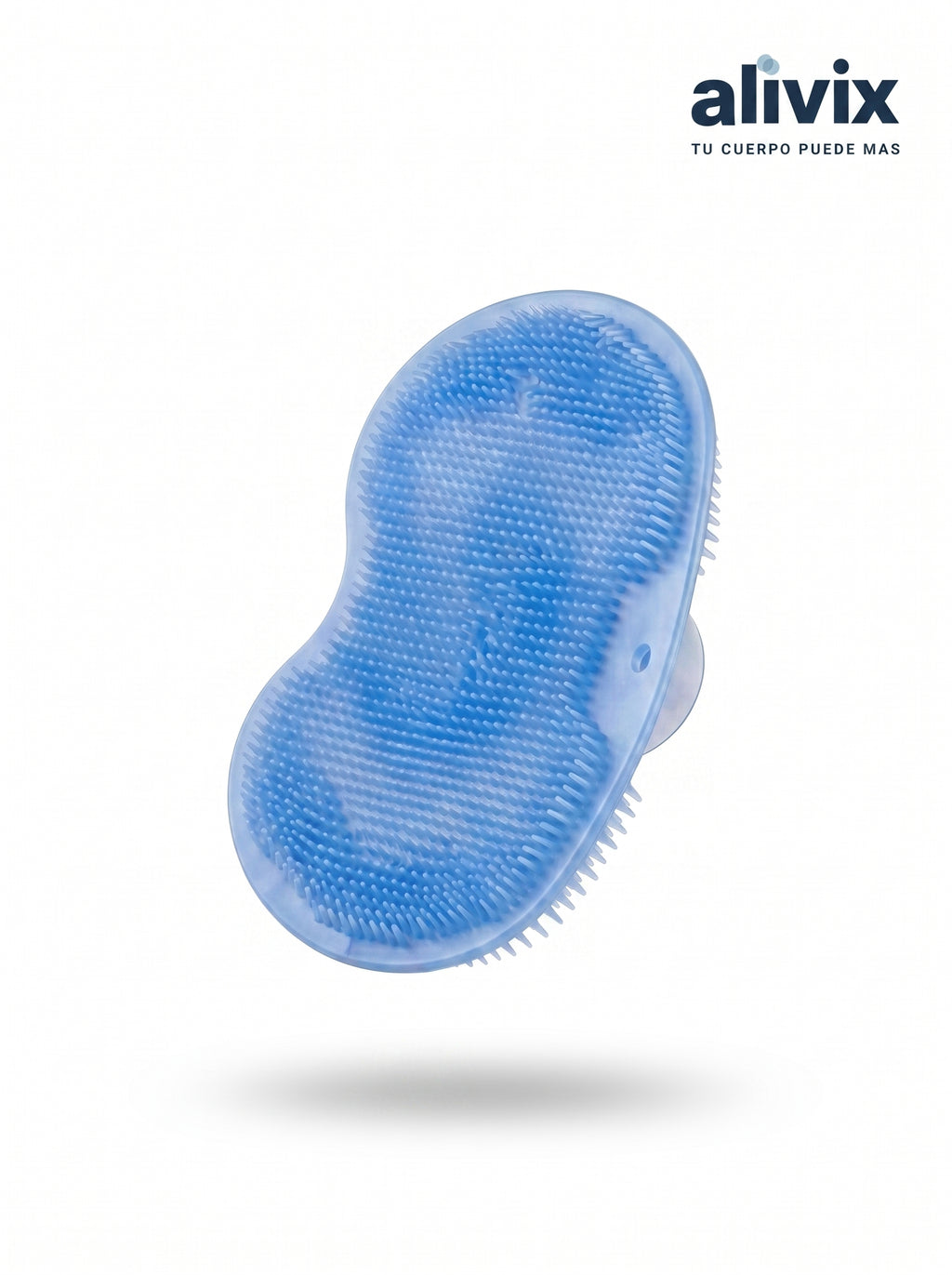 Cojín de Silicona para Exfoliación Corporal
