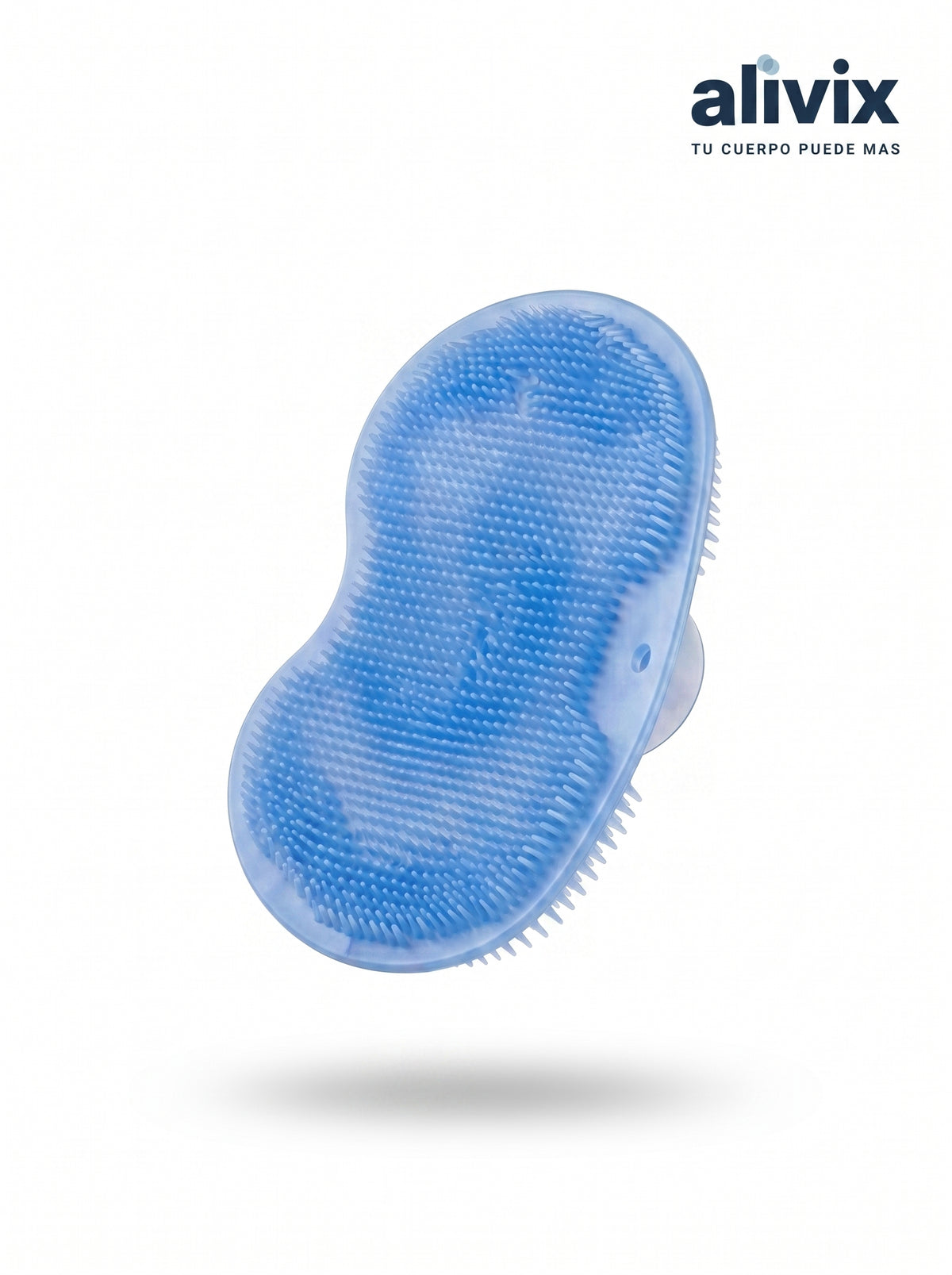 Cojín de Silicona para Exfoliación Corporal