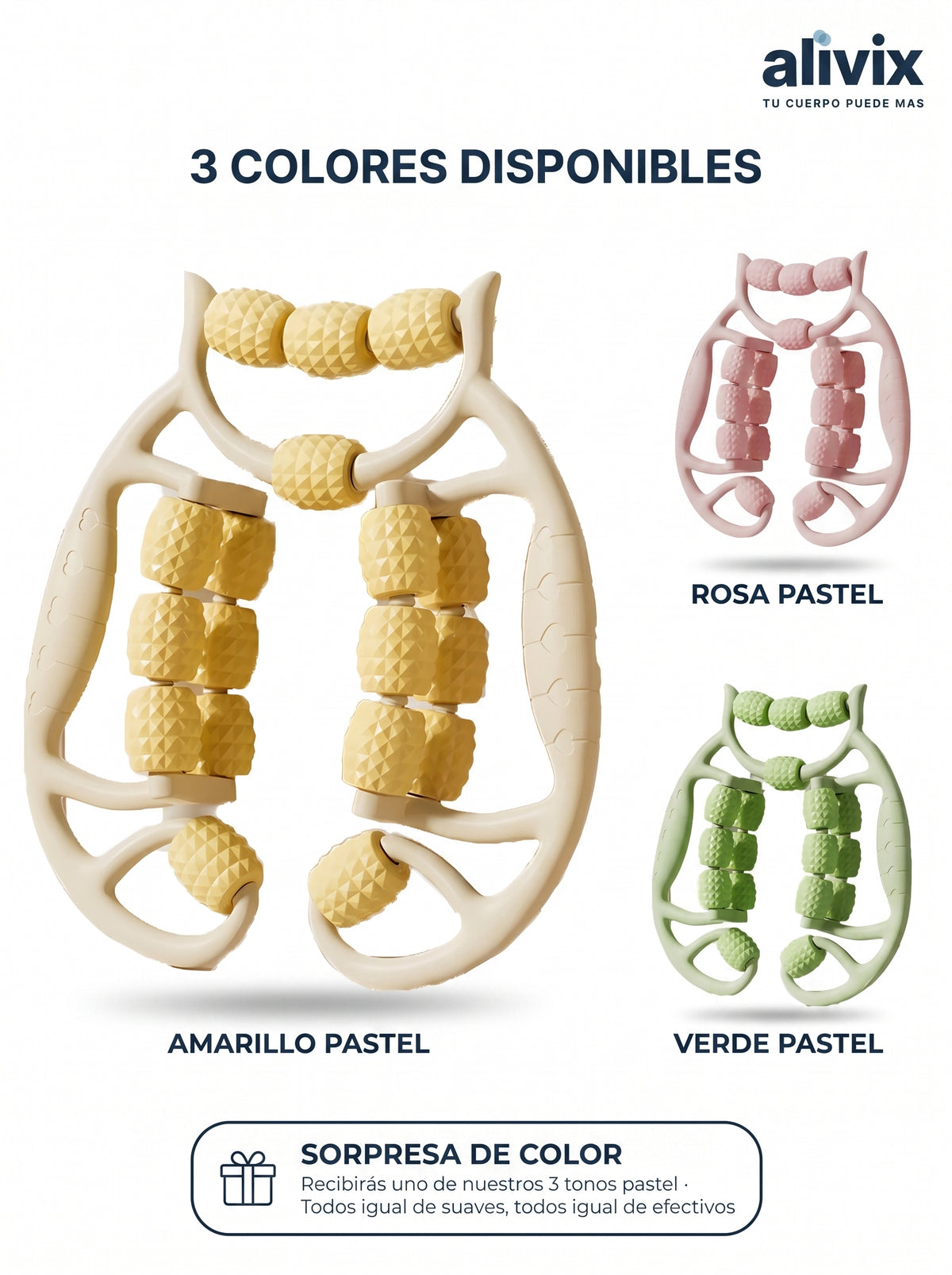 Masajeador de Rodillos para Cuerpo Completo