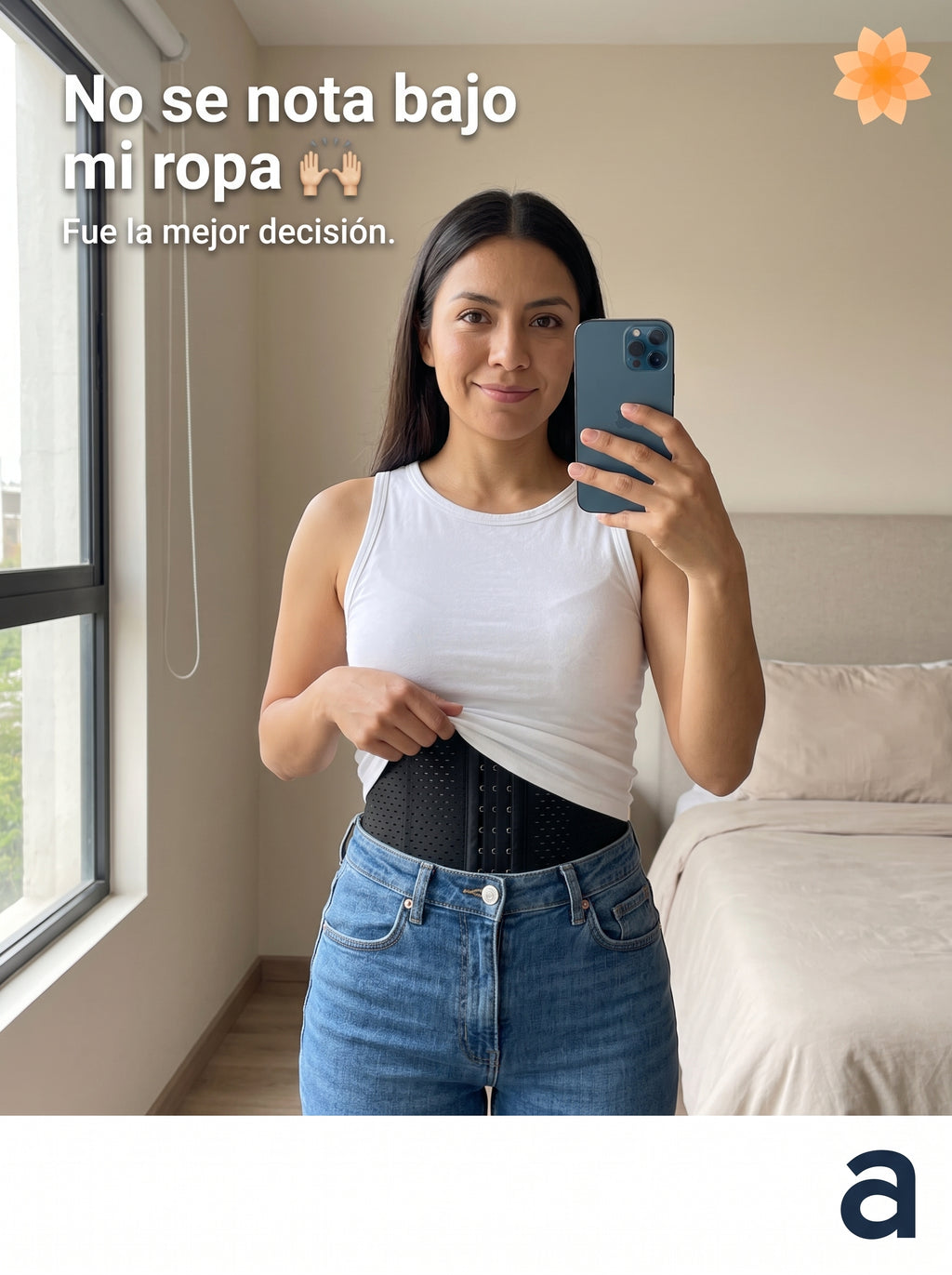 Faja Modeladora Cintura corset reductora