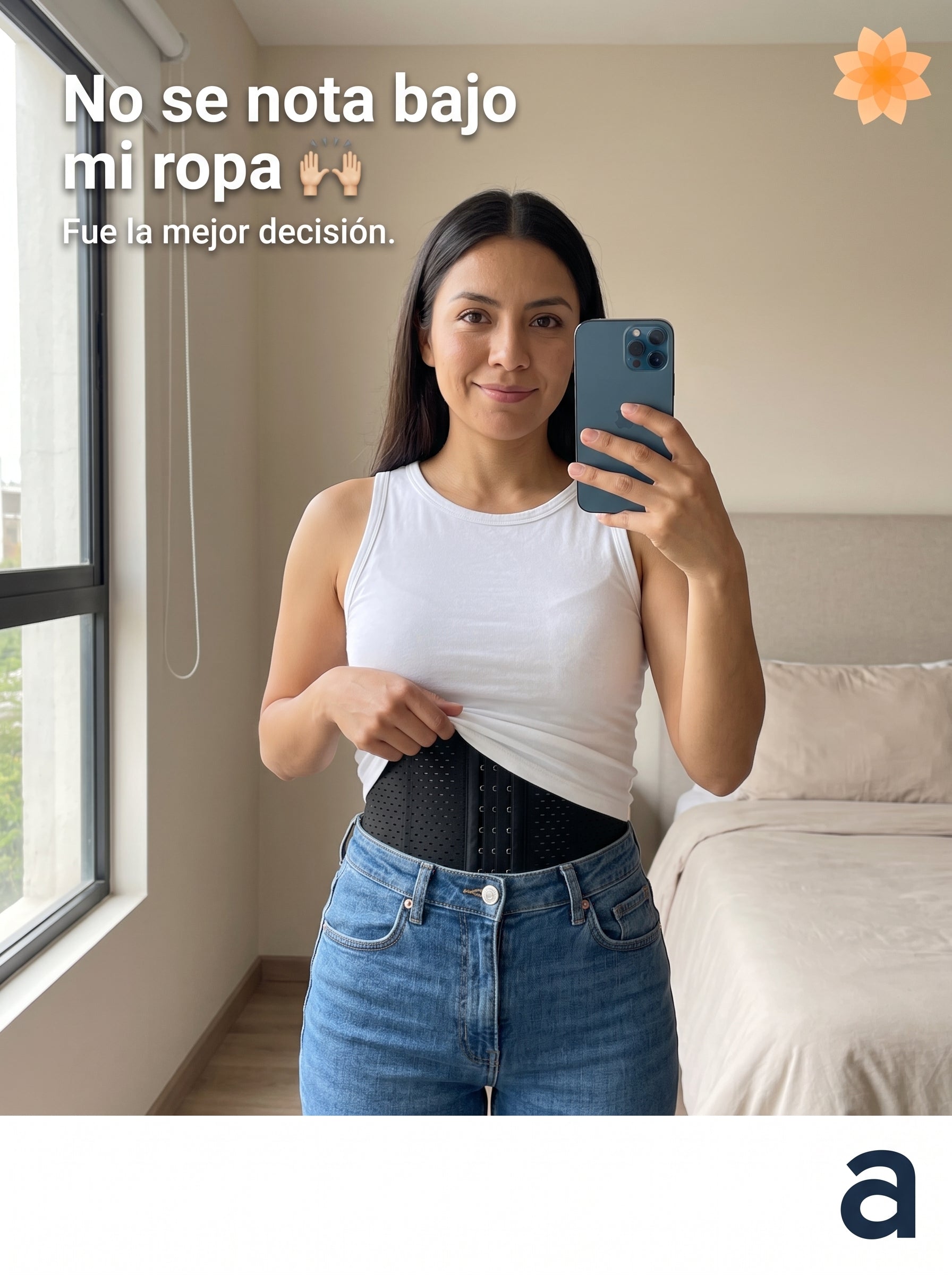 Faja Modeladora Cintura corset reductora