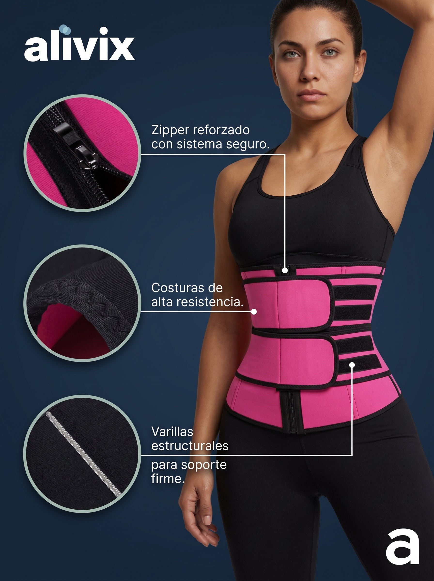 Faja Termica con Bandas Elasticas