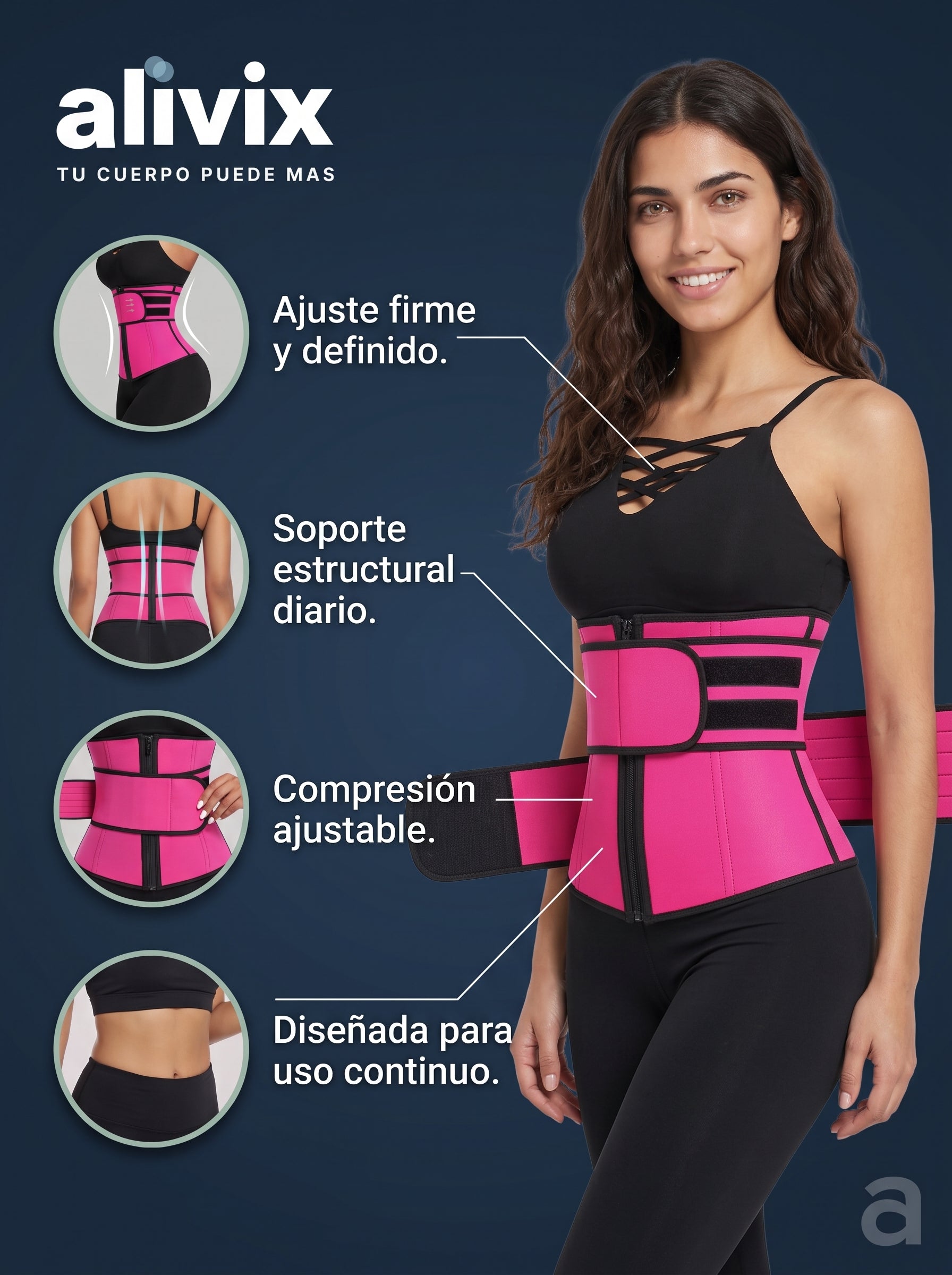 Faja Termica con Bandas Elasticas