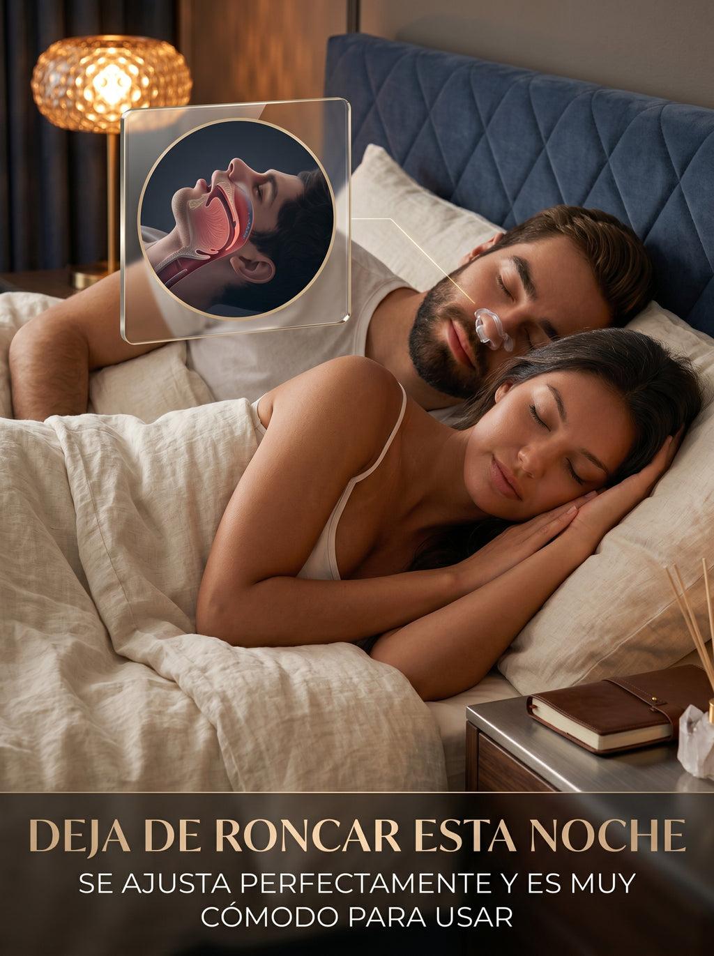 Set de 4 Dispositivos Anti-Ronquidos