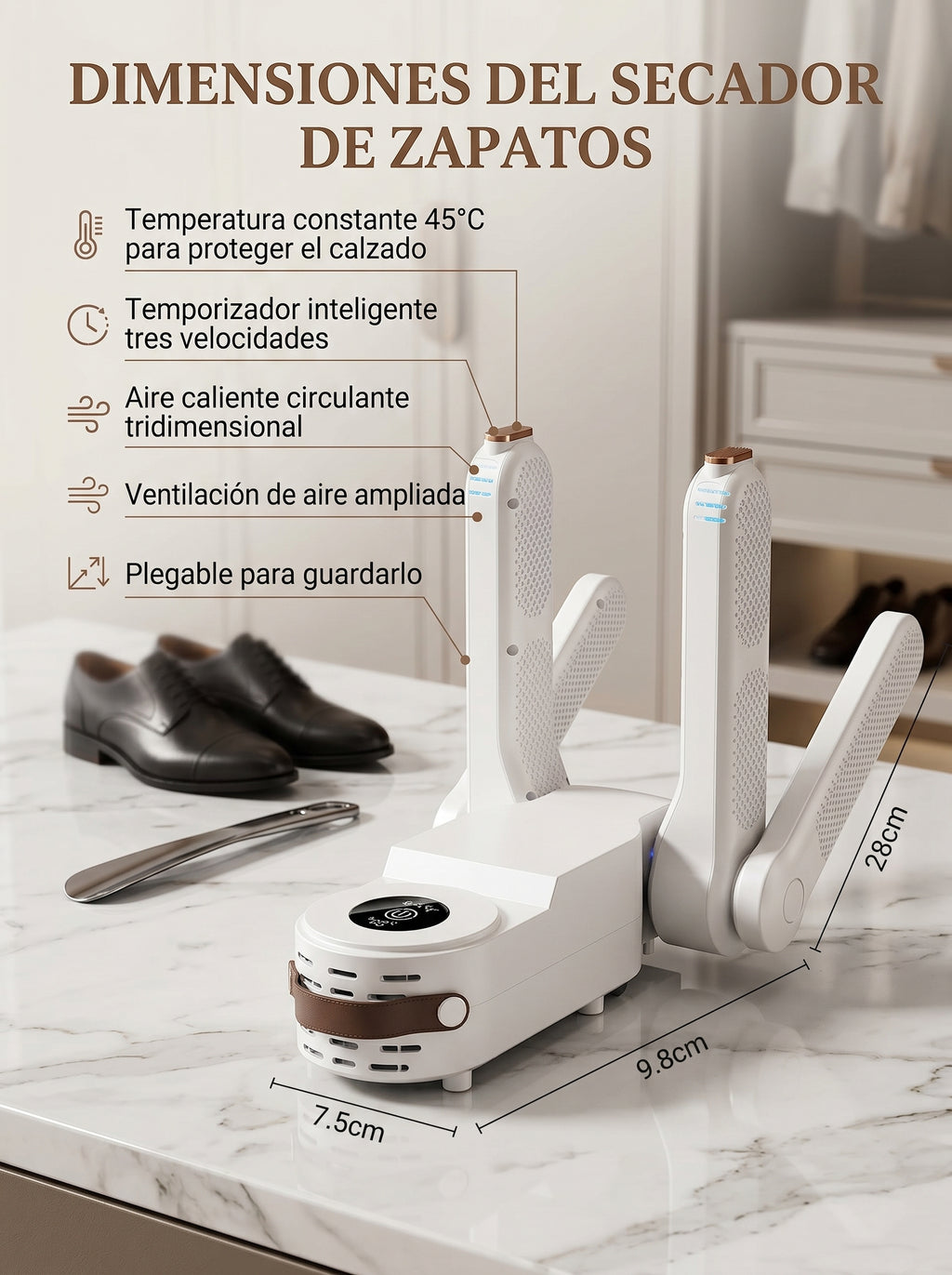 Secador De Tenis Zapatos EsterilizadorUV