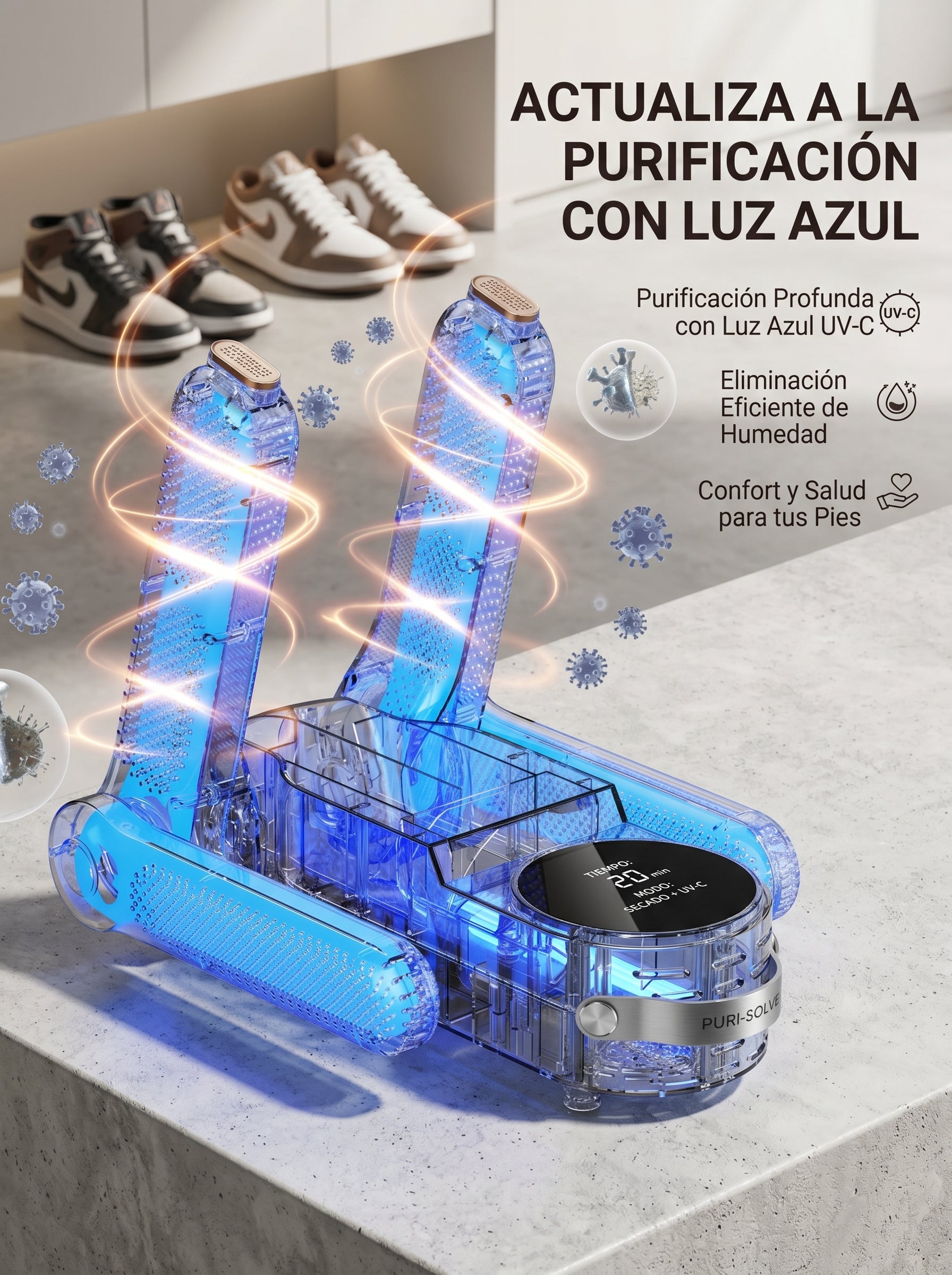 Secador De Tenis Zapatos EsterilizadorUV