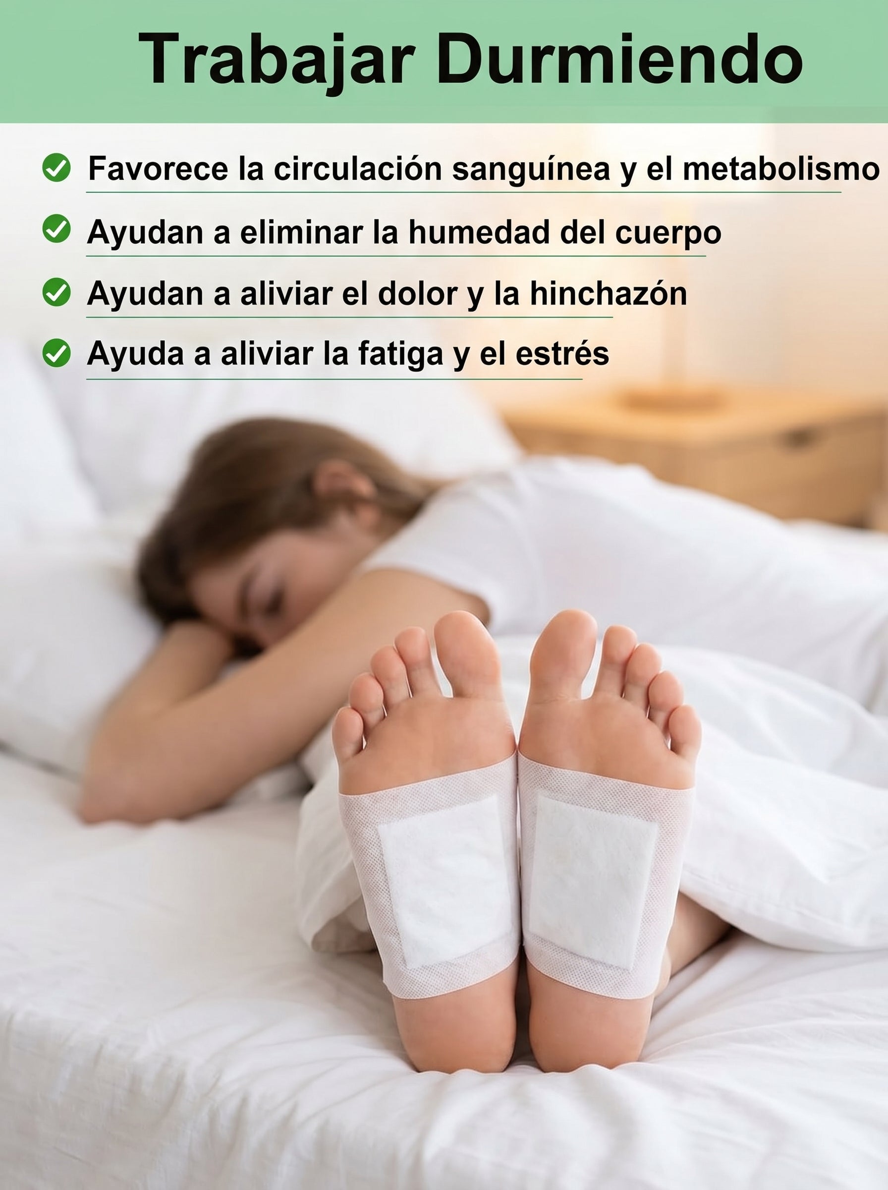 50 Parches Kinoki Desintoxicantes