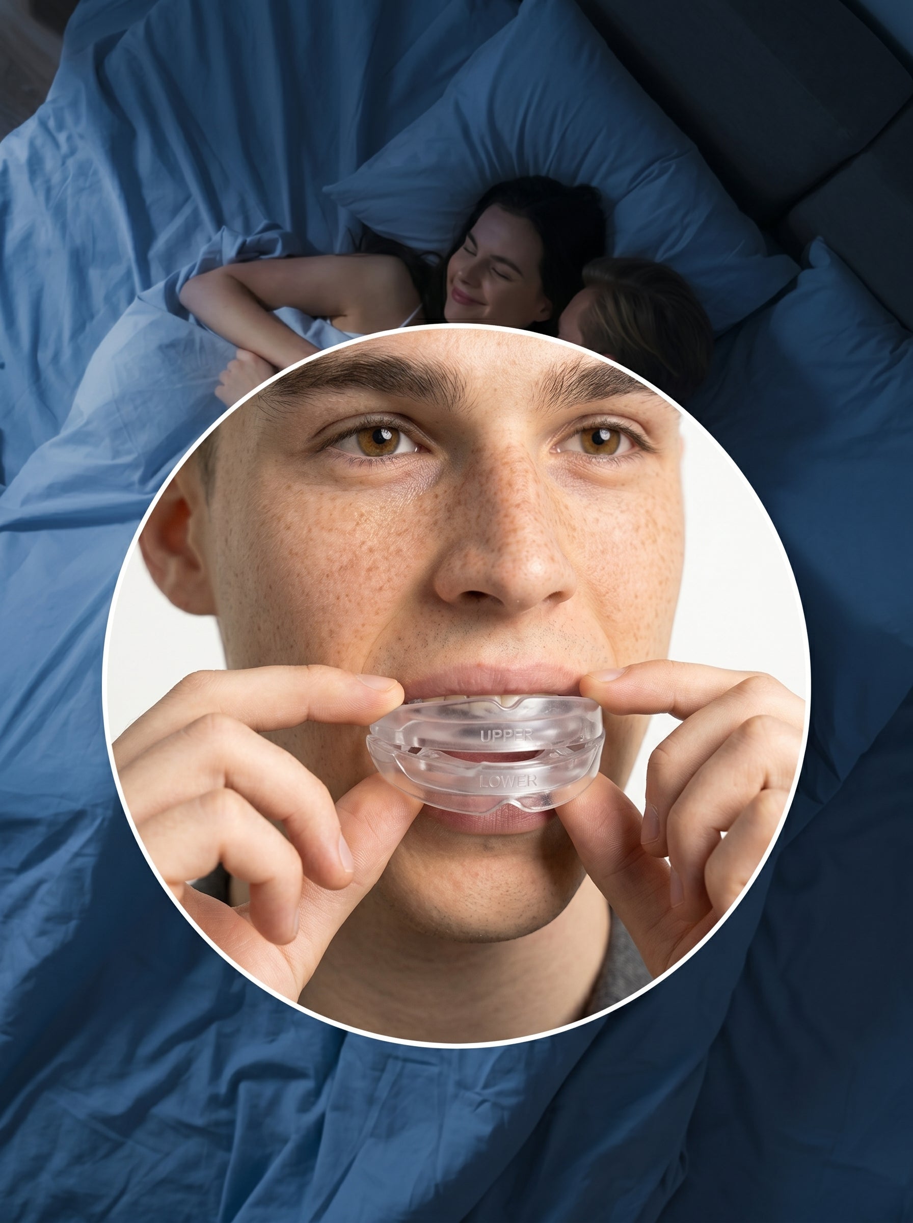 Guarda Dental Ajustable Bruximo y Ronqui