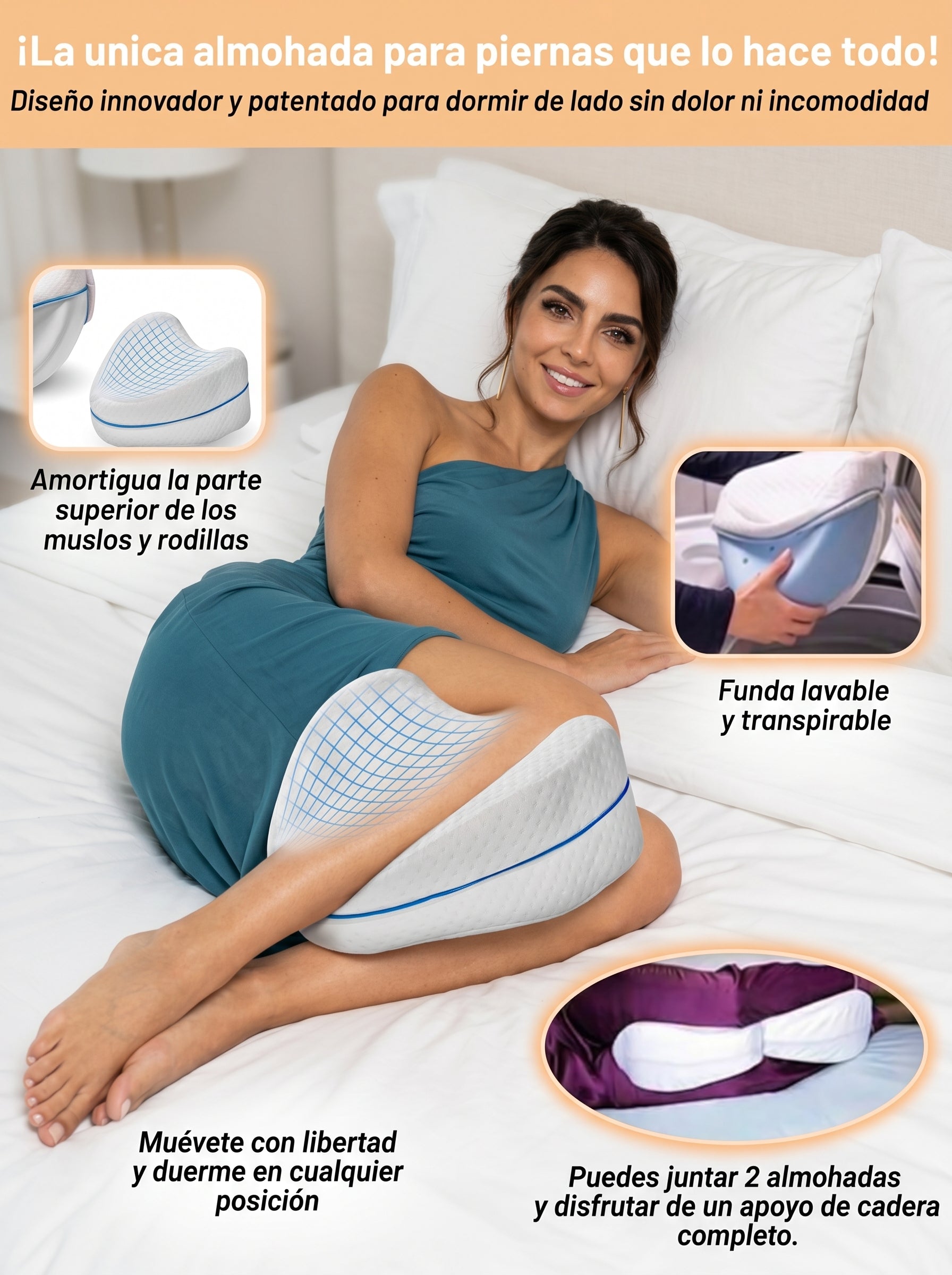 Almohada ortopedico Cojin dolor