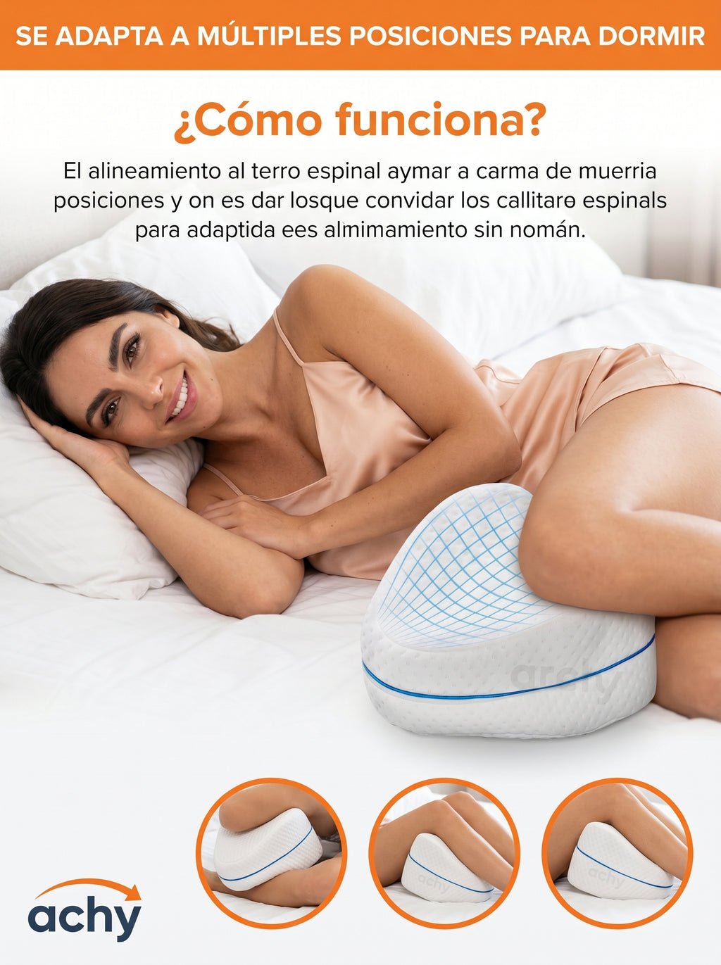 Almohada Elevadora de Piernas