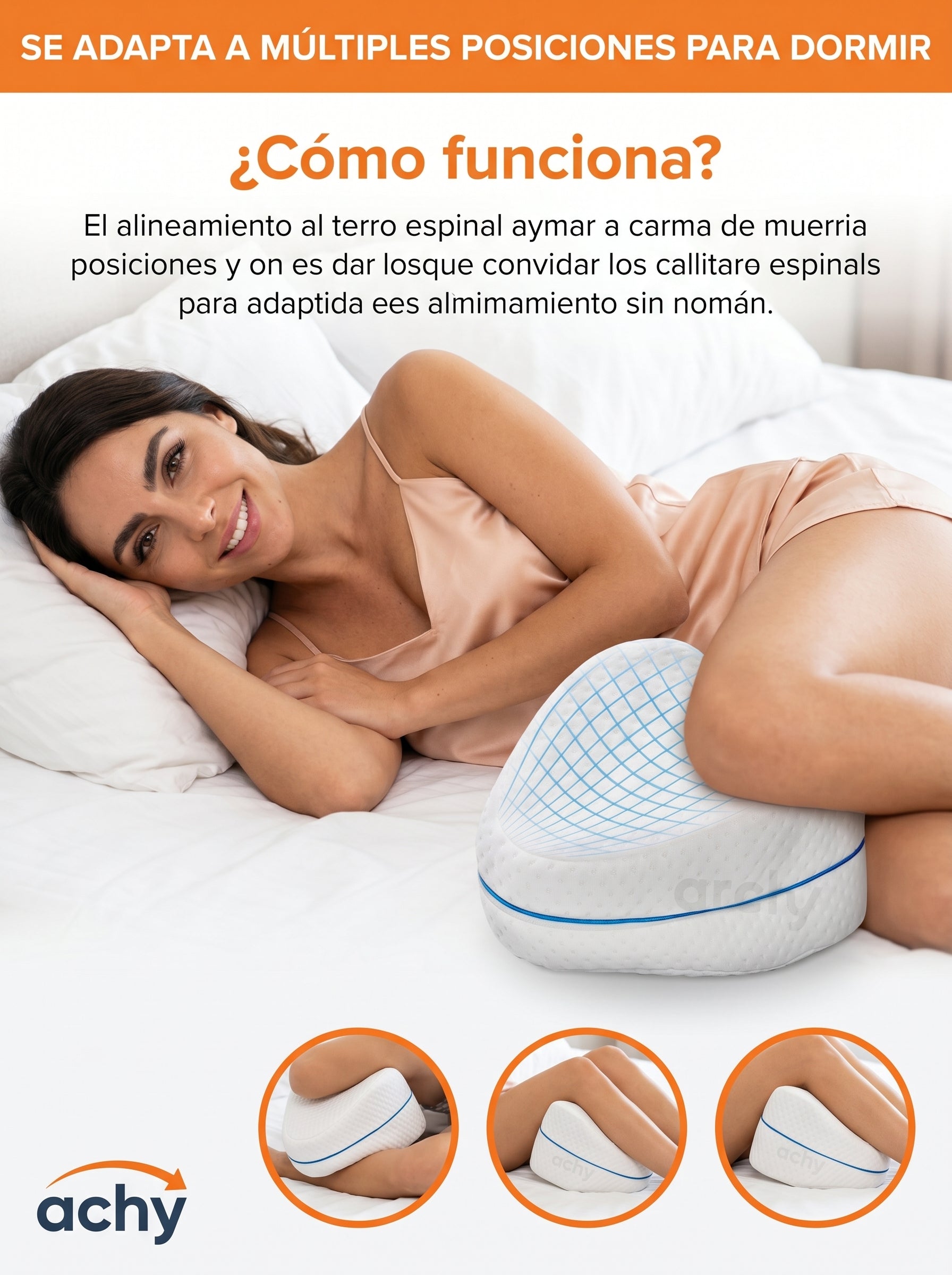 Almohada Elevadora de Piernas