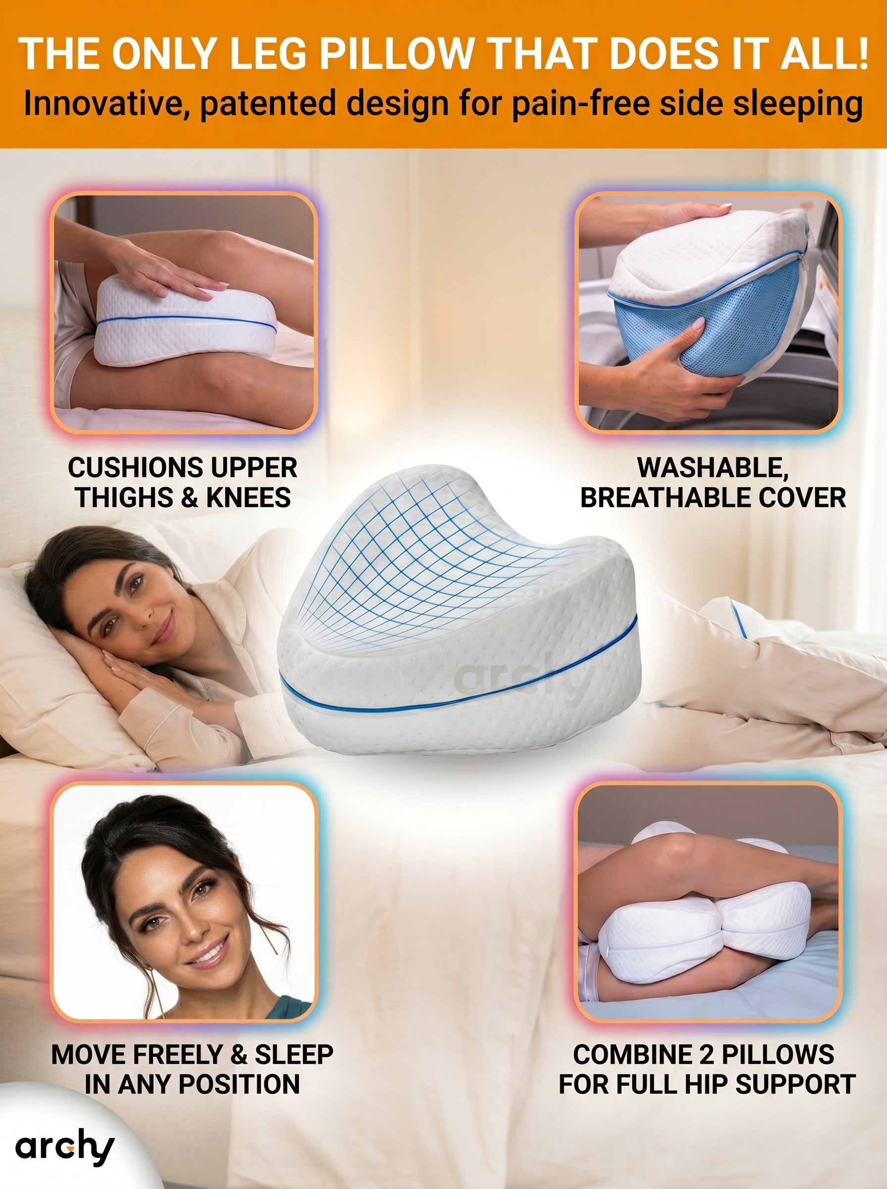 Almohada ortopedico Cojin dolor