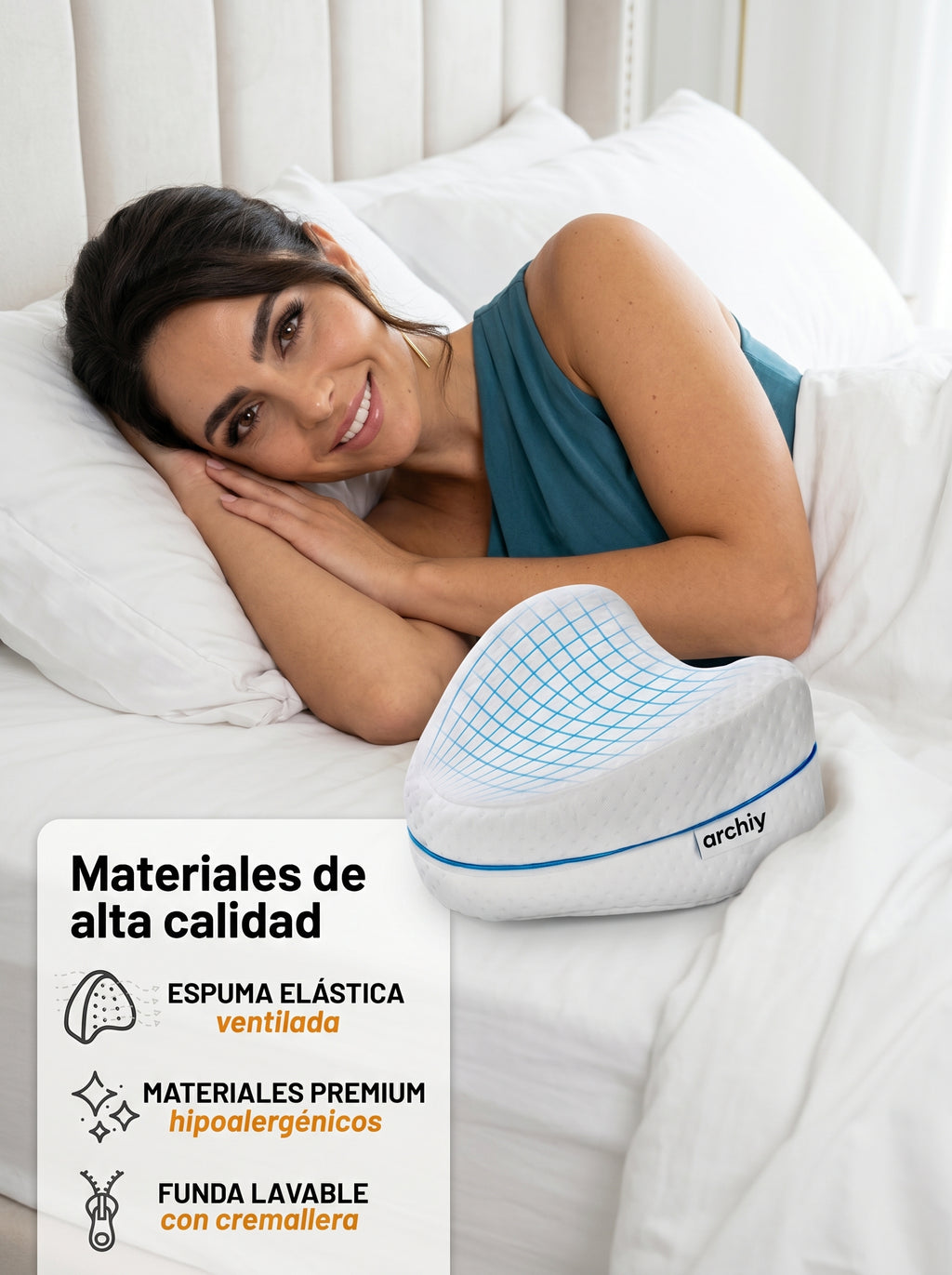 Almohada Elevadora de Piernas