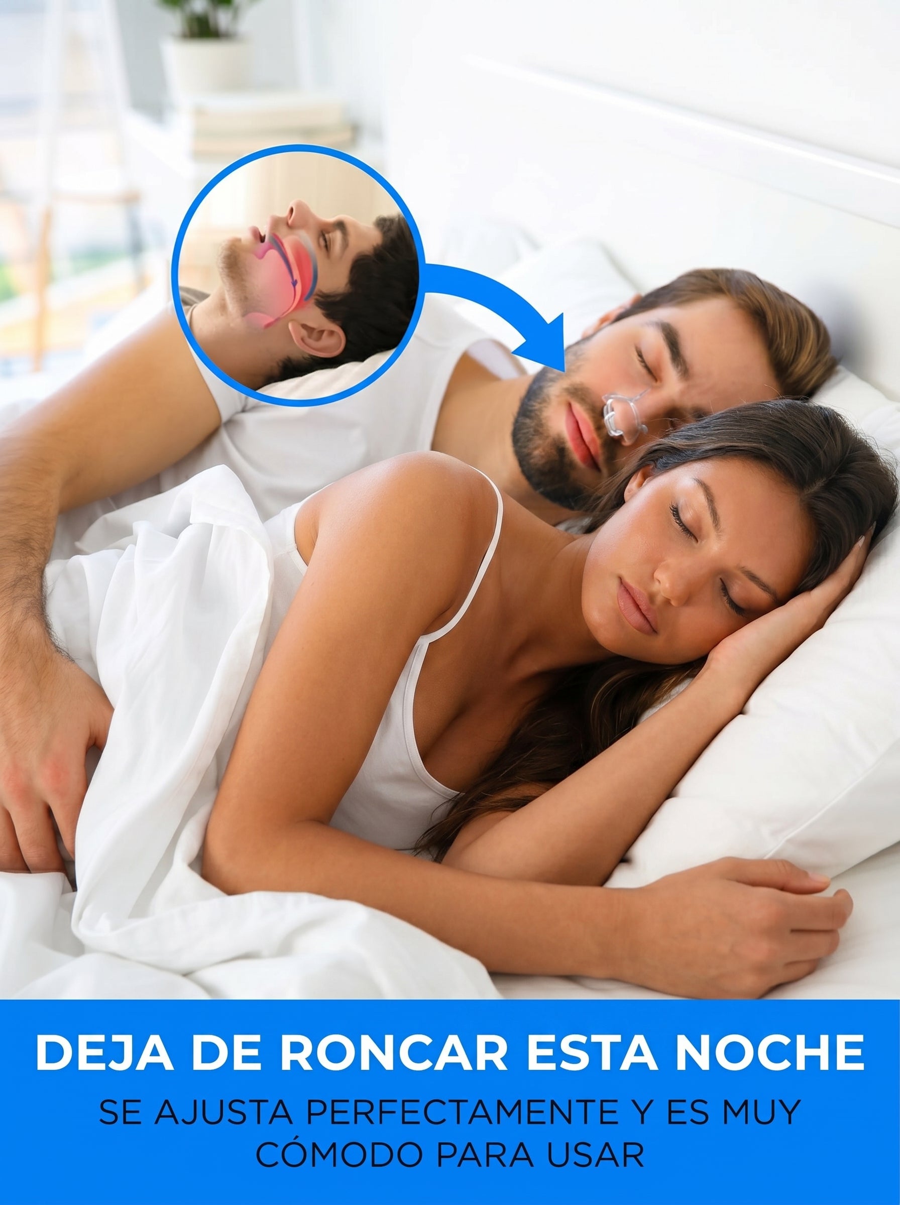 Set de 4 Dispositivos Anti-Ronquidos