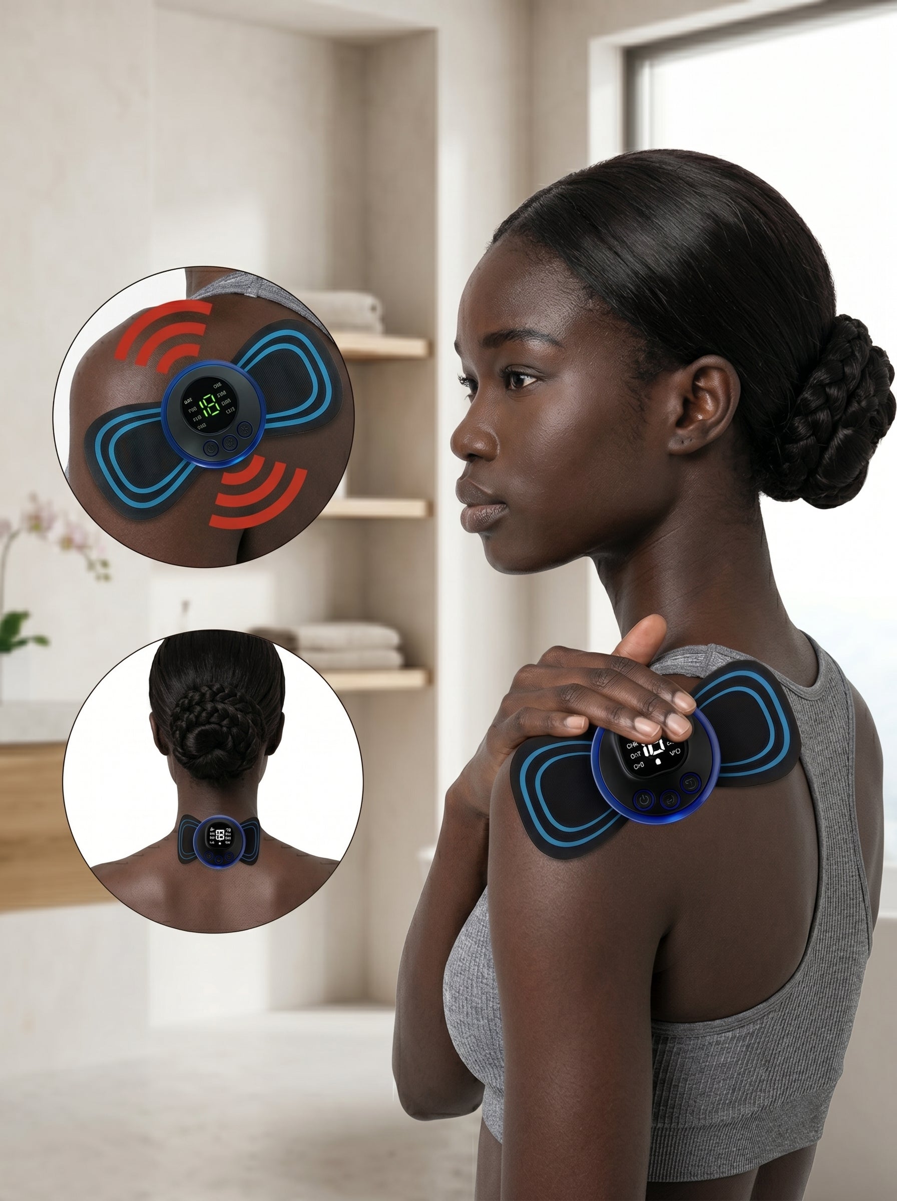 Alivix® Masajeador Portátil USB x2