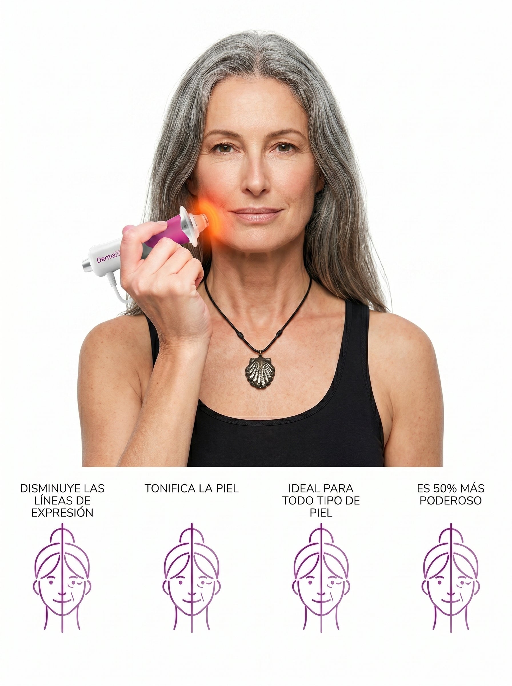 Lifting y Tonificador Facial Eléctrico