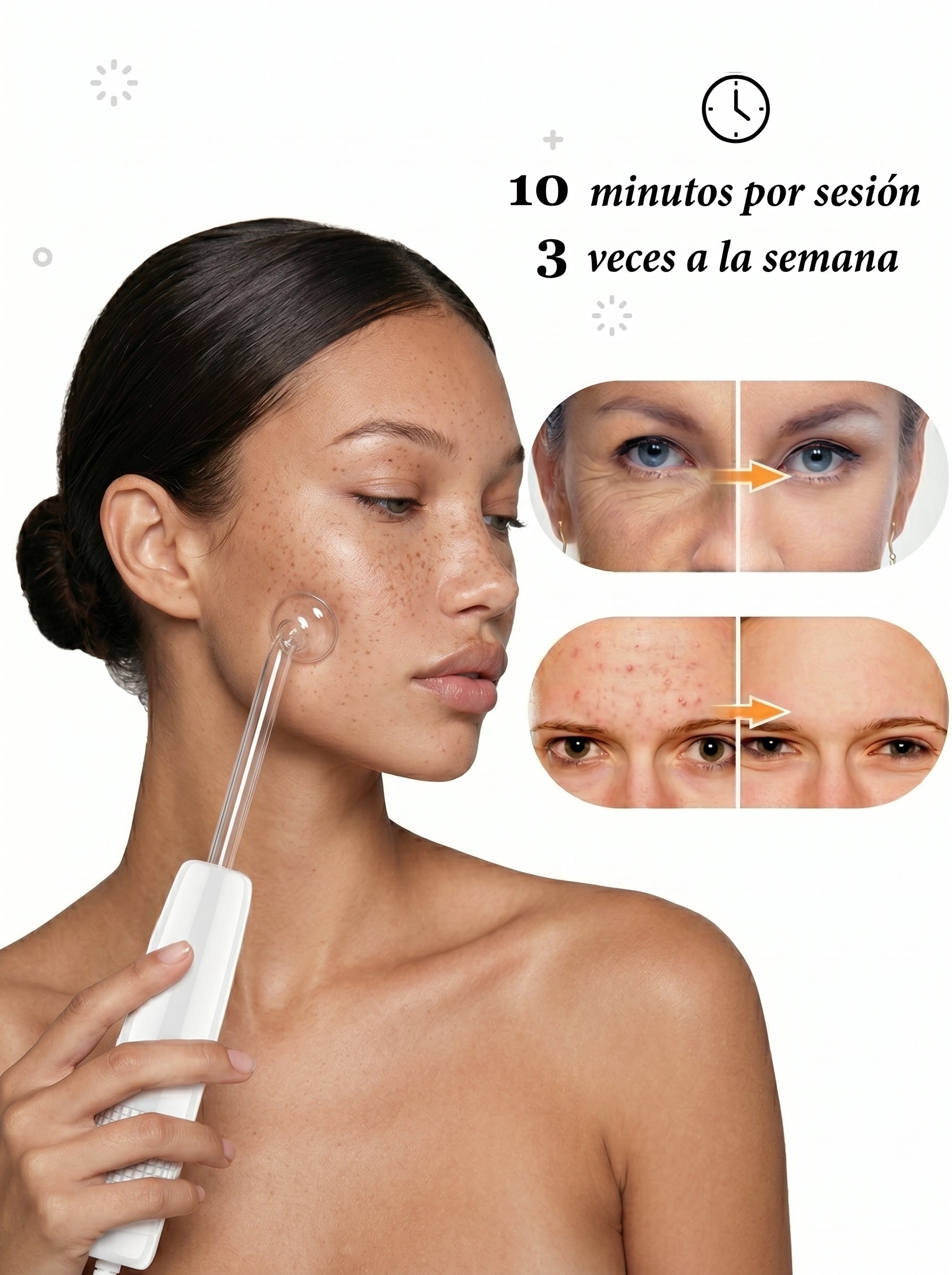 Dispositivo de Alta Frecuencia Facial