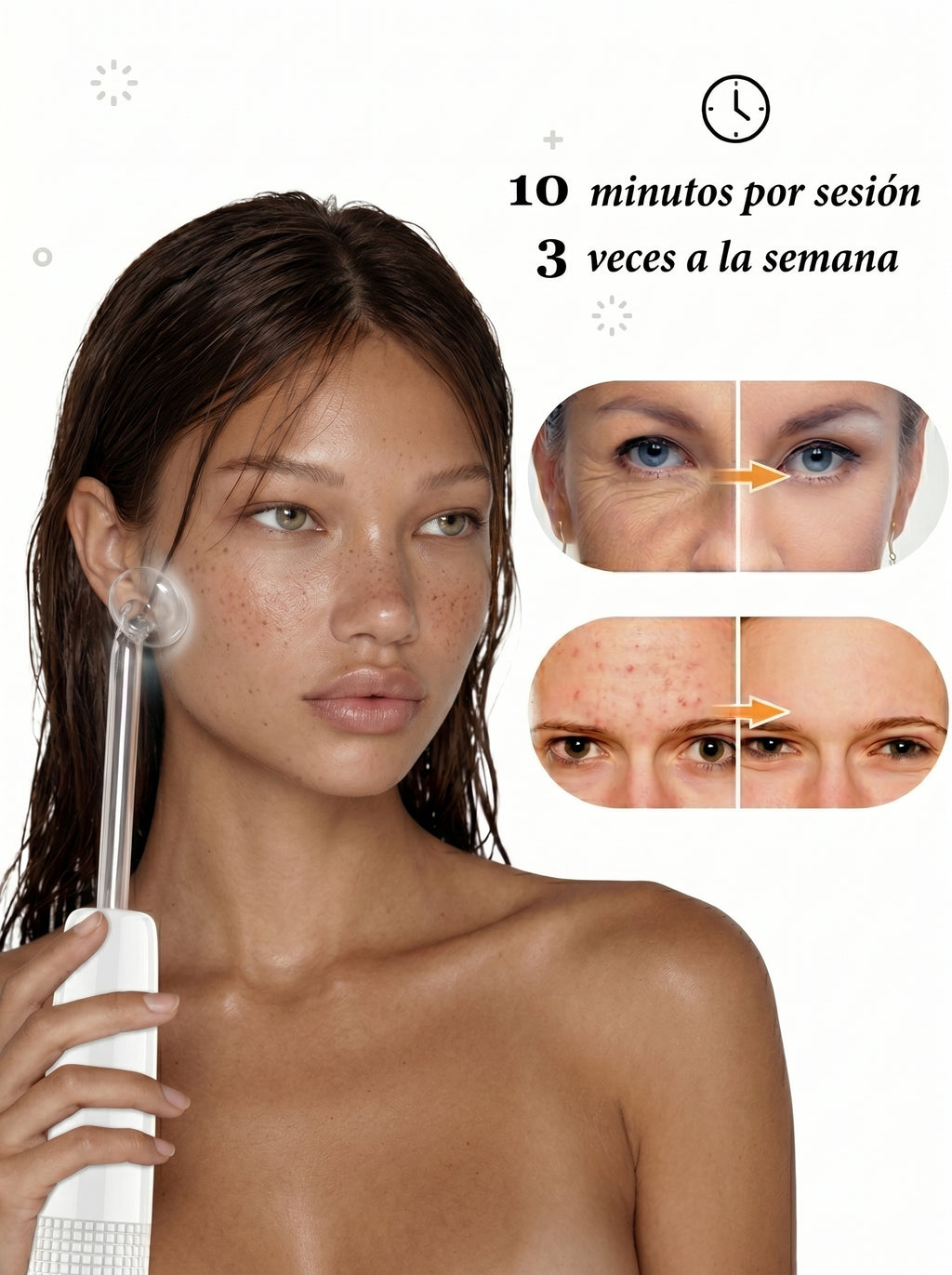 Dispositivo de Alta Frecuencia Facial