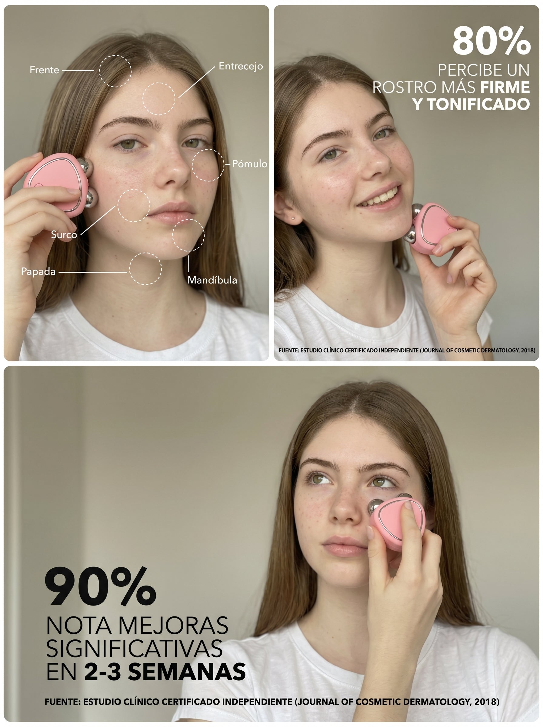 Masajeador Skindion Facial para Rejuvenecimiento