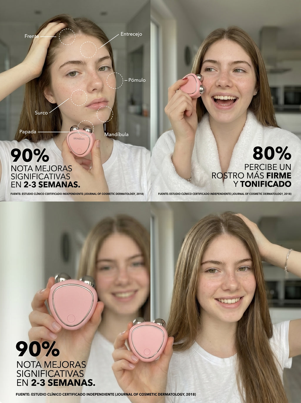 Masajeador Skindion Facial para Rejuvenecimiento