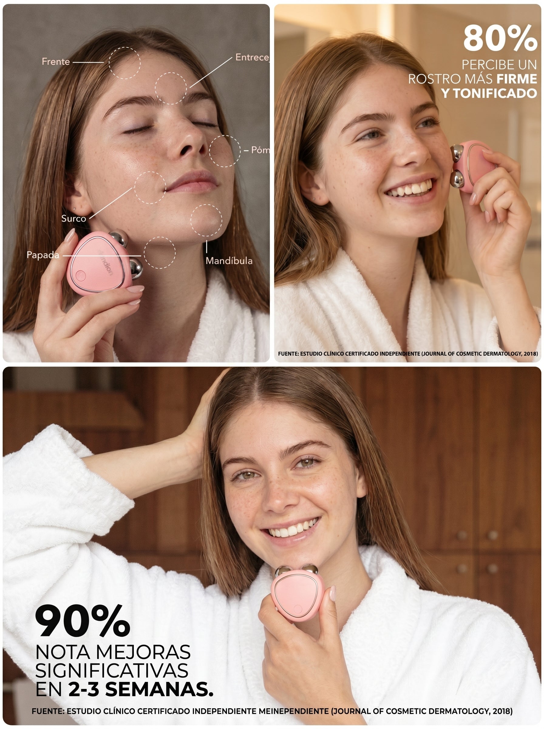 Masajeador Skindion Facial para Rejuvenecimiento